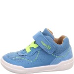 Chlapčenské barefoot tenisky SUPERFREE Light Blue/Yellow Superfit 1-000529-8400 - 28
