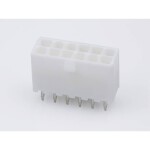 Molex vstavaná zásuvková lišta (štandardná) Počet pólov 12 Raster (rozteč): 4.20 mm 39296128 1 ks Bulk; 39296128