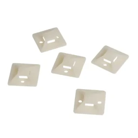LogiLink KAB0043 / Upevnenie sťahovacích pásikov / samolepiace / 24 x 24 mm / 100 ks (KAB0043)