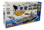 Mamido Vojenská lietadlová loď s elektrickými autíčkami 86cm