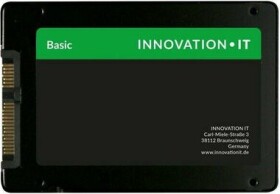 Innovation IT Basic 120GB bulk / SSD / 2.5 / SATA 3 / R: 500 MBs / W: 450 MBs / TLC (00-120929)