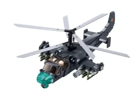 Sluban Model Bricks M38-B1138 Bojový vrtuľník KA-52S