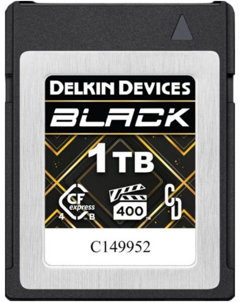 Delkin Delkin CFexpress 4.0 BLACK | Type B | R3630/W3130 (VPG400) 1TB