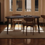 Ferm Living Keramická misa Bellure Silver 35 cm