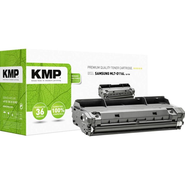 KMP SA-T68 toner náhradný Samsung MLT-D116S, MLT-D116L čierna 3000 Seiten kompatibilná náplň do tlačiarne; 3515,3000