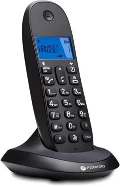 Motorola C1001CB+ čierna / Telefón / Hands-Free / blokovanie hovorov / podsvietený displej (E07000K50B1AES(01))