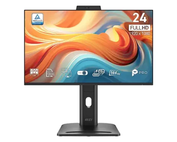23,8" MSI Pre MP245PDG E14 čierna / Monitor / IPS / FHD / 144Hz / 1ms / USB-C 98W PD / HDMI + DP / VESA (PRO MP245PDG E14)