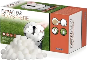 Bestway Flowclear Polysphere / Filtračná náplň pre bazénovú filtráciu / PET / 500 g (14192)