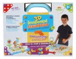 TEDDIES 3D stavebnica s vŕtačkou v kufríku