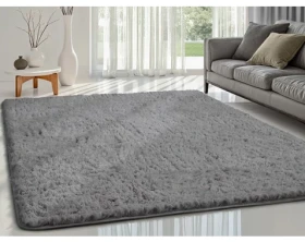 Koberec Fluffy Shaggy 160x220 cm, šedý%