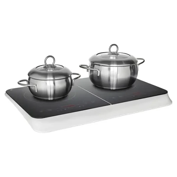 Medion LIFE MD18493 čierna / Dvojitá indukčná varná doska / 3500 W / 2x 20 cm / dotykové ovládanie (50079022)
