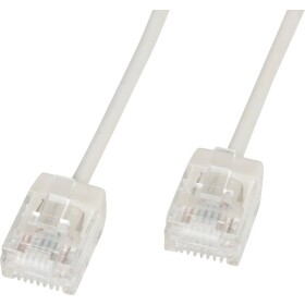 Roline 21.15.4403 RJ45 sieťové káble, prepojovacie káble CAT 6A U/UTP 3 m sivá netienený 1 ks; 21.15.4403