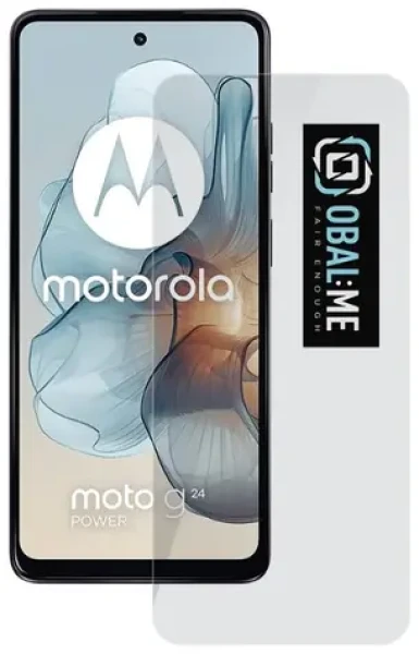 Obal:Me 2.5D Tvrdené Sklo pre Motorola G04/G24 Power číra (57983121414)