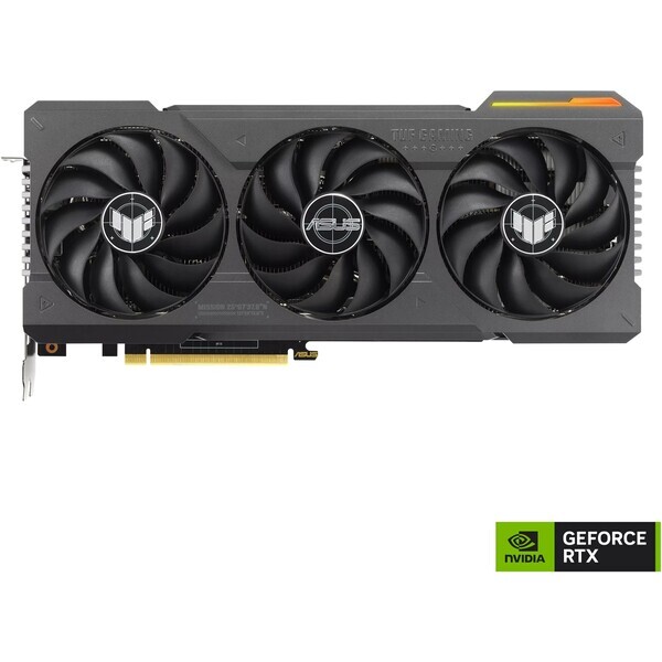 Asus TUF GAMING GeForce RTX 4070 Ti SUPER OC 16GB / 2340 - 2670 MHz / 16GB GDDR6x / 256-bit / 2x HDMI + 3x DP / (16) (90YV0KF0-M0NA00)