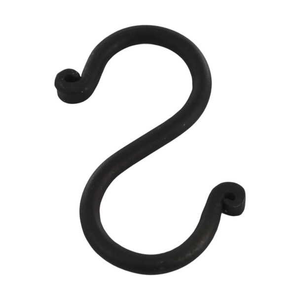 Chic Antique Kovový háčik Antique Coal 8 cm