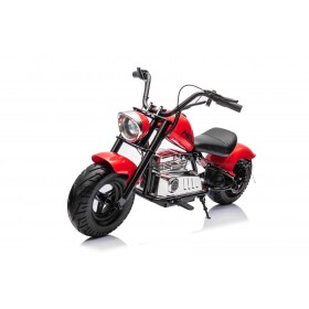 Mamido Detská elektrická motorka Chopper Warrior 36V červená