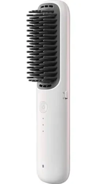 XIAOMI Cordless Hair Straightener Brush biela / Žehliaca kefa na vlasy / bezdrôtová / záporné ióny / 160-200 °C (63603)