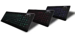 AMEI AM-K3001R čierna / Drôtová klávesnica / CZ layout / USB / Podsvietená / Multimediálne klávesy (AMEI AM-K3001R)