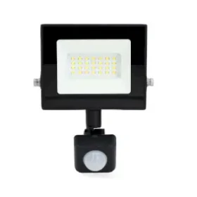 Nedis LED Reflektor / 4000 K / 1620 lm / IP44 / 1.00 m / Energetická trieda: F / 220 - 240 V AC 50/60 Hz / 20 W (LLFLP15BLK)