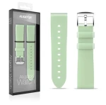 Aligator Remienok silikónový 18mm / pistáciový (18AW0003)