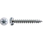 SPAX 0201010400155 polkruhové skrutky 4 mm 15 mm T-STAR plus ocel 1000 ks; 0201010400155