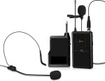 MOZOS MIC-UHF-SET čierna / klopový mikrofón / bezdrôtový (MIC-UHF-SET)