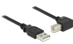 DeLock kábel USB 2.0 A samec USB 2.0 B samec / pravouhlý / 5 m (83530)
