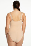 Dámske body 419 Seamless Open Beige - Julimex 2XL béžová