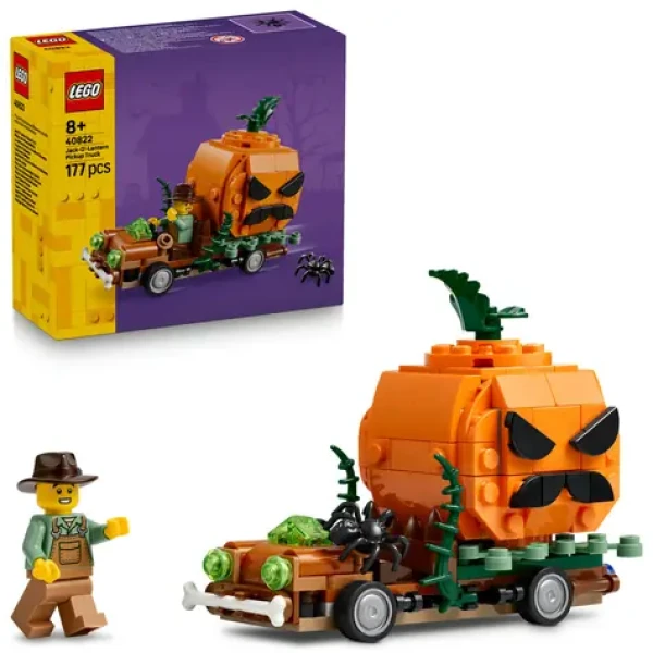 LEGO® Iconic 40822 Pick- UP s halloweenskymi tekvicami