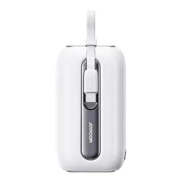 Joyroom JR-L012 Colorful biela / Power Bank / 10000mAh / 22.5W / kábel USB-C a Lightning / 1x USB-C / 3 A (JR-L012 White)