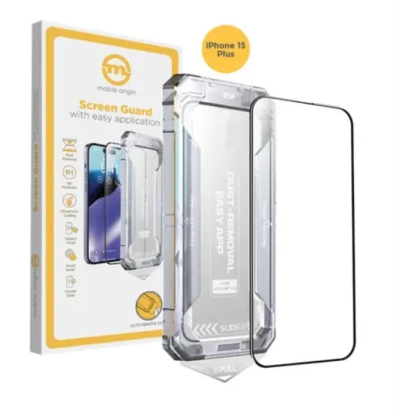 Mobile Origin Yellow Screen Guard ochranné sklo pre Apple iPhone 15 PLUS (SGZ-i15Plus)