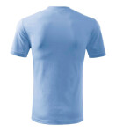 Klasické nové pánske tričko sky blue XL