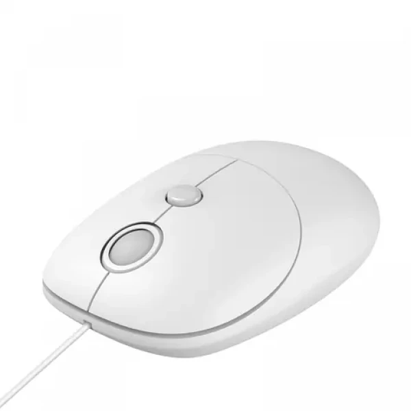 I011 Seagull biela / Myš / USB / 2400 DPI (IMOF011)