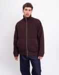 Carhartt WIP Banley Sweater Jacket Palisander M