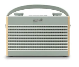Roberts Radio Rambler Max Duck Egg Blue / Prenosné rádio / DAB+ a FM / USB / BT + Wi-Fi / LCD Displej / 3.5mm (RAMBLERMAXDEE)