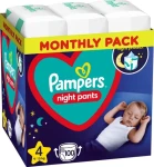 Pampers Night Pants 9-15 kg (100ks) / Plienkové nohavičky / Veľkosť 4 (9-15 kg) (8006540234693)