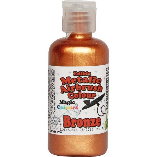 Airbrush farba perleťová 55ml Bronze - Magic Colours - Magic Colours