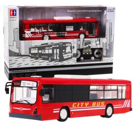 Double E Double E Autobus na diaľkové ovládanie R / C 1:20 červený