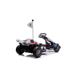 Mamido Detská elektrická motokára BMW Gokart s funkciou driftu biela