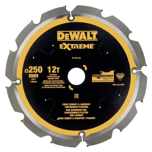 DEWALT DT1474-QZ pílový kotúč 1 ks; DT1474-QZ