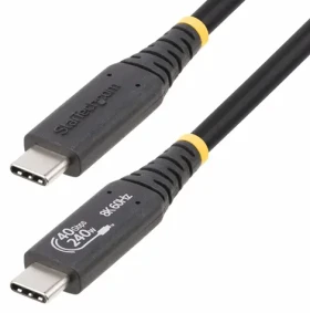 StarTech USB4 / Kábel USB-C / 40Gbps / Thunderbolt 3 / USB-IF certifikovaný / 0,5 m (50C-40G-USB4-CABLE)
