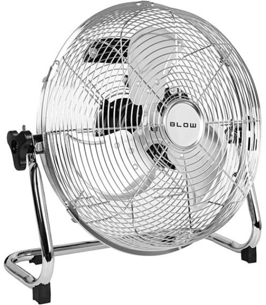 Hoffen ventilátor podłogowy 12"/30cm 70W cyrGuľator strieborný