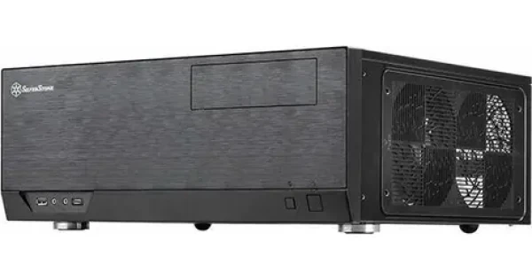Silverstone SST-GD09B-C čierna / PC skriňa / HTPC / ATX / bez zdroja / USB-C (SST-GD09B-C)
