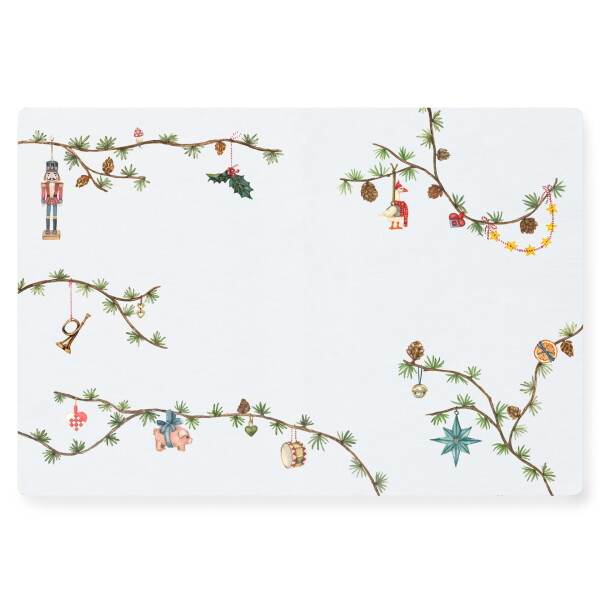 KÄHLER Vianočné prestieranie Hammershøi Christmas 2026 43 × 30 cm