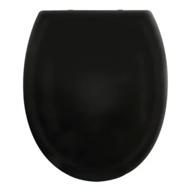 Spirella HARRY WC doštička čierna / soft-close / Easy Clip / polypropylén
