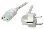 EFB EK501.3V2 sivá / Napájací kábel / Schuko - IEC C13 90° / 3 m (EK501.3V2)