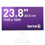 23.8" TERRA LCD 2465W PV IPS biela / Monitor / Full HD / IPS / HDMI / DP / USB-C (3030222)