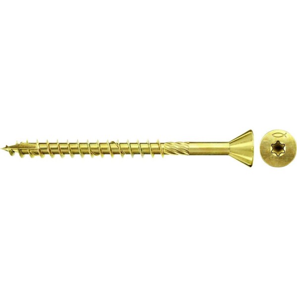 Fischer 660201 skrutky do MDF 3.5 mm 40 mm ITX glavanizované zinkom 200 ks; 660201