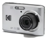 Kodak Friendly Zoom FZ45 strieborná / Kompaktný fotoaparát / 2.7" LCD / 16 MPix BSI CMOS / 4X optický zoom / SD (KF45SL)