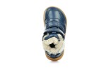 Bisgaard Becky Lamb Navy zimné barefoot topánky 28 EUR